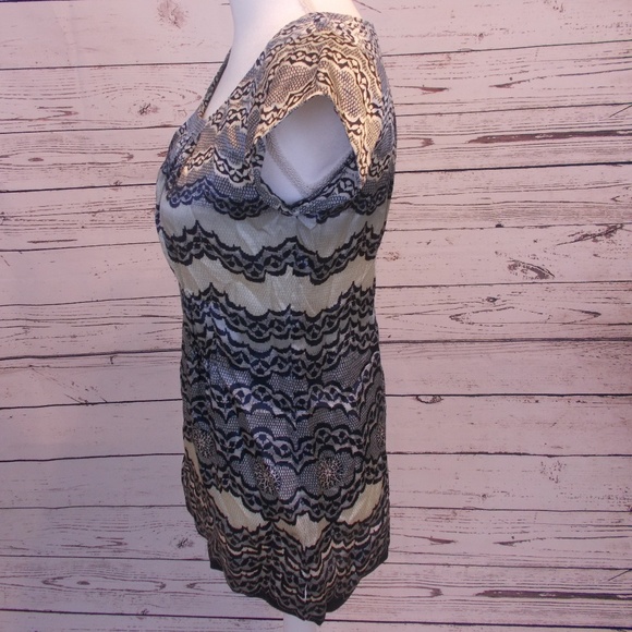 CAbi 100% Silk Blouse Blue Folley Xsmall - Picture 4 of 6